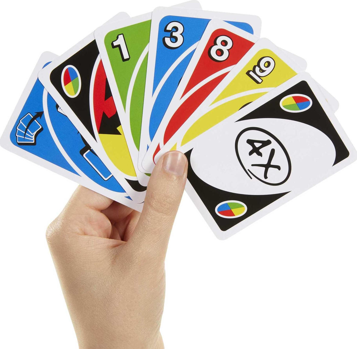 Mattel Games UNO Attack Mega Hit Card Game, 112 Cards, Ages 7+