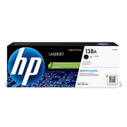 HP 138A LaserJet Toner Cartridge, Black