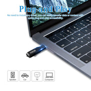 256 GB USB 2.0 Flash Drive with Keychain