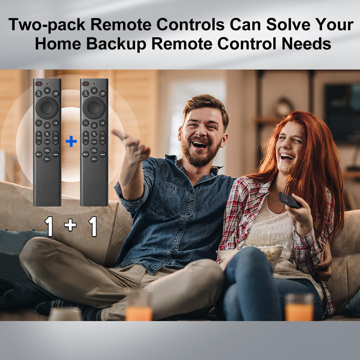 EWO'S Universal Remote for Samsung TVs, 2 Pack