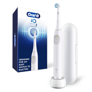 Oral-B iO2 Rechargeable Electric Toothbrush with Travel Case, White