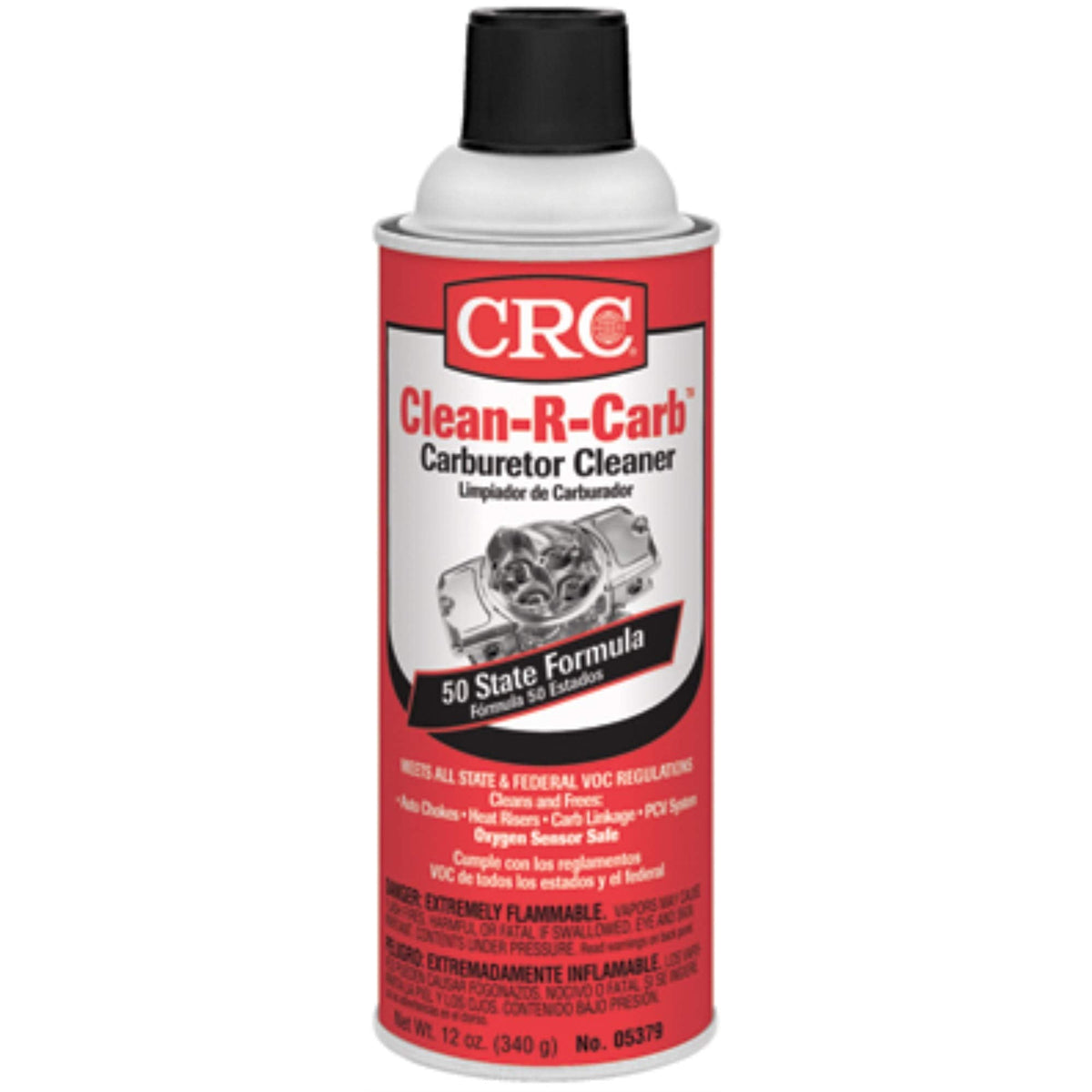 CRC Clean-R-Carb Carburetor Cleaner, 12 Wt Oz (05379)