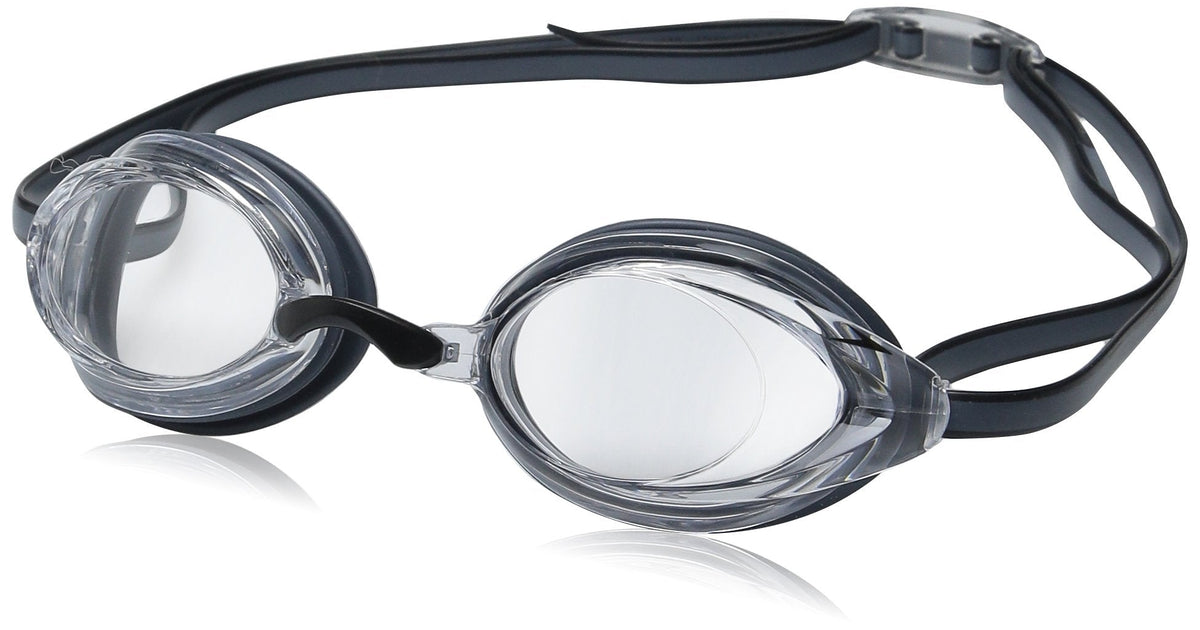 Speedo Unisex Adult Swim Goggles Vanquisher 2.0, Clear, One Size