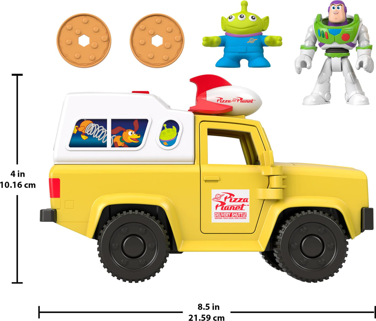 Fisher-Price Imaginext Toy Story Pizza Planet Truck with Buzz Figure