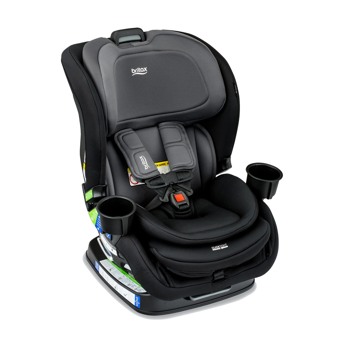 Britax Poplar Convertible Car Seat, Slim 17", Stone Onyx