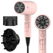 AINA Diffuser Hair Dryer, 1600 W, Babe Pink