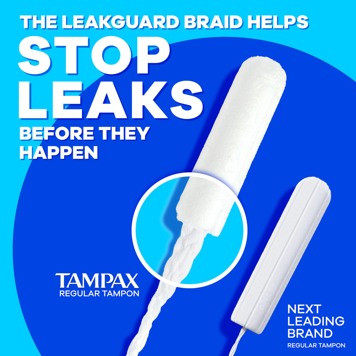 Tampax Pearl Tampons, Ultra Absorbency, Unscented, 60 Count