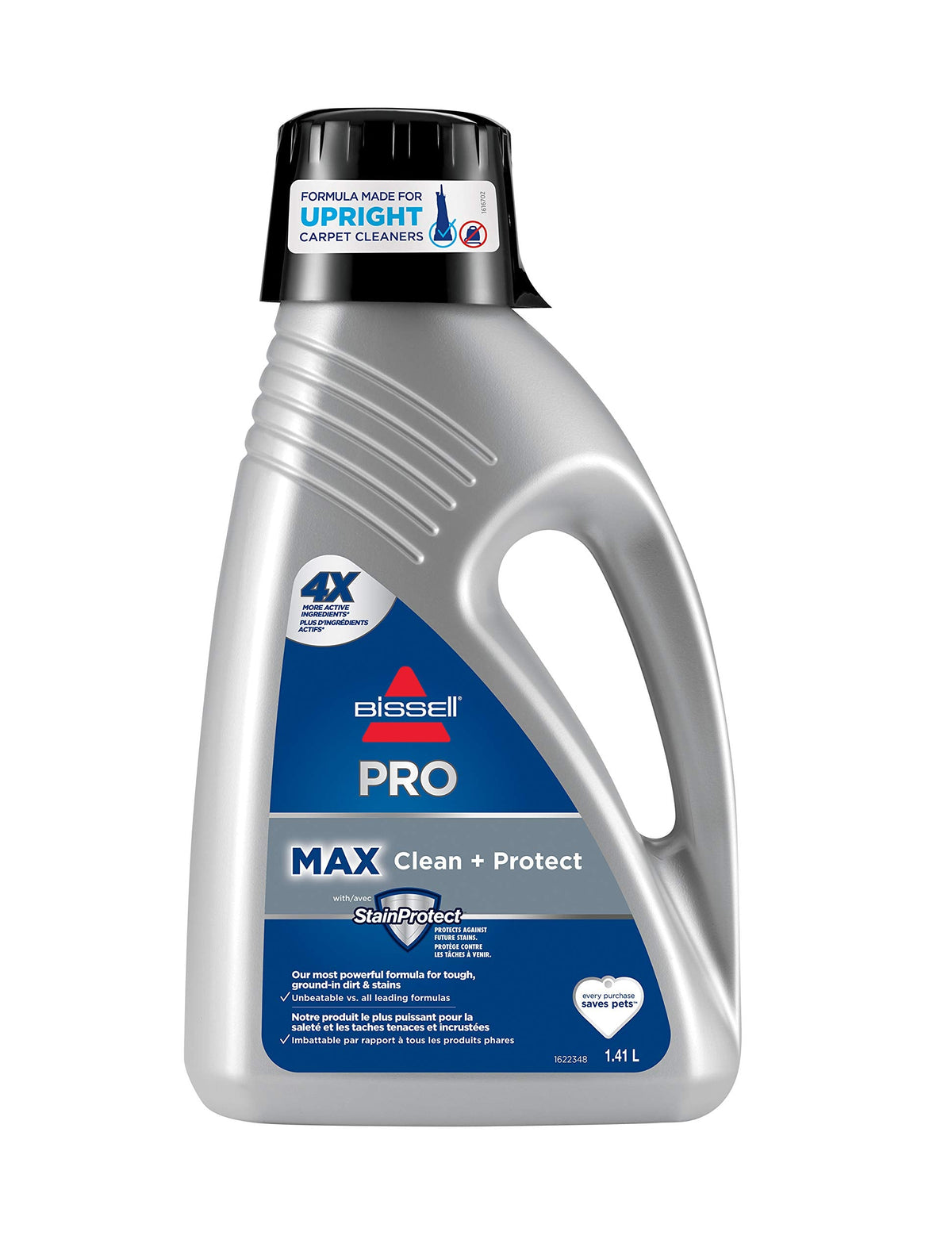 Bissell Max Clean + Protect Carpet Shampoo, 1.41 L