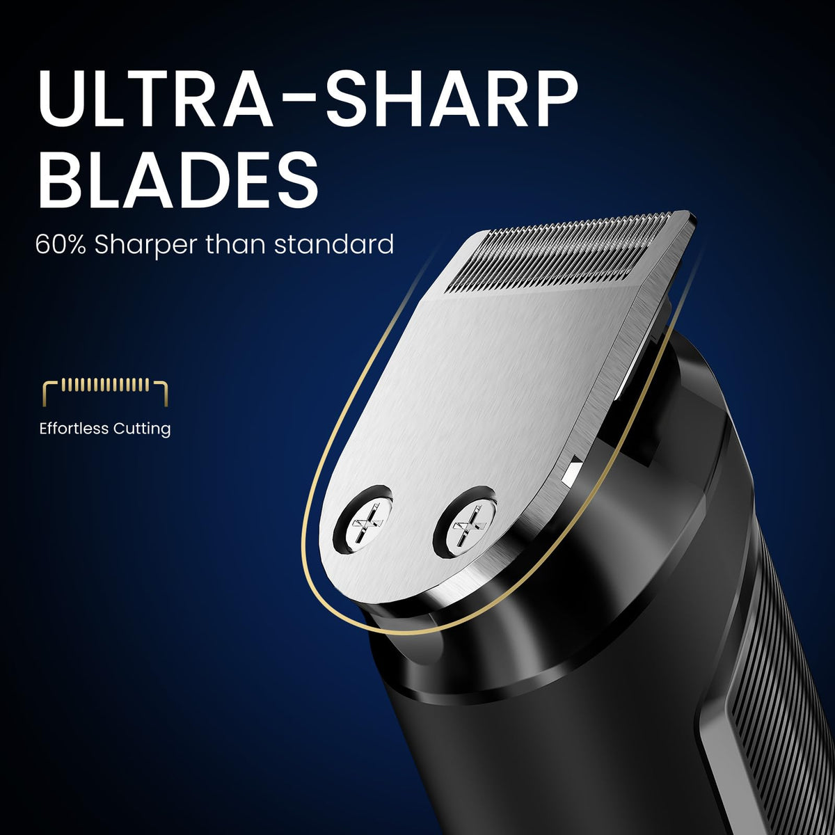 Ufree 3-in-1 Beard Trimmer for Men, Waterproof