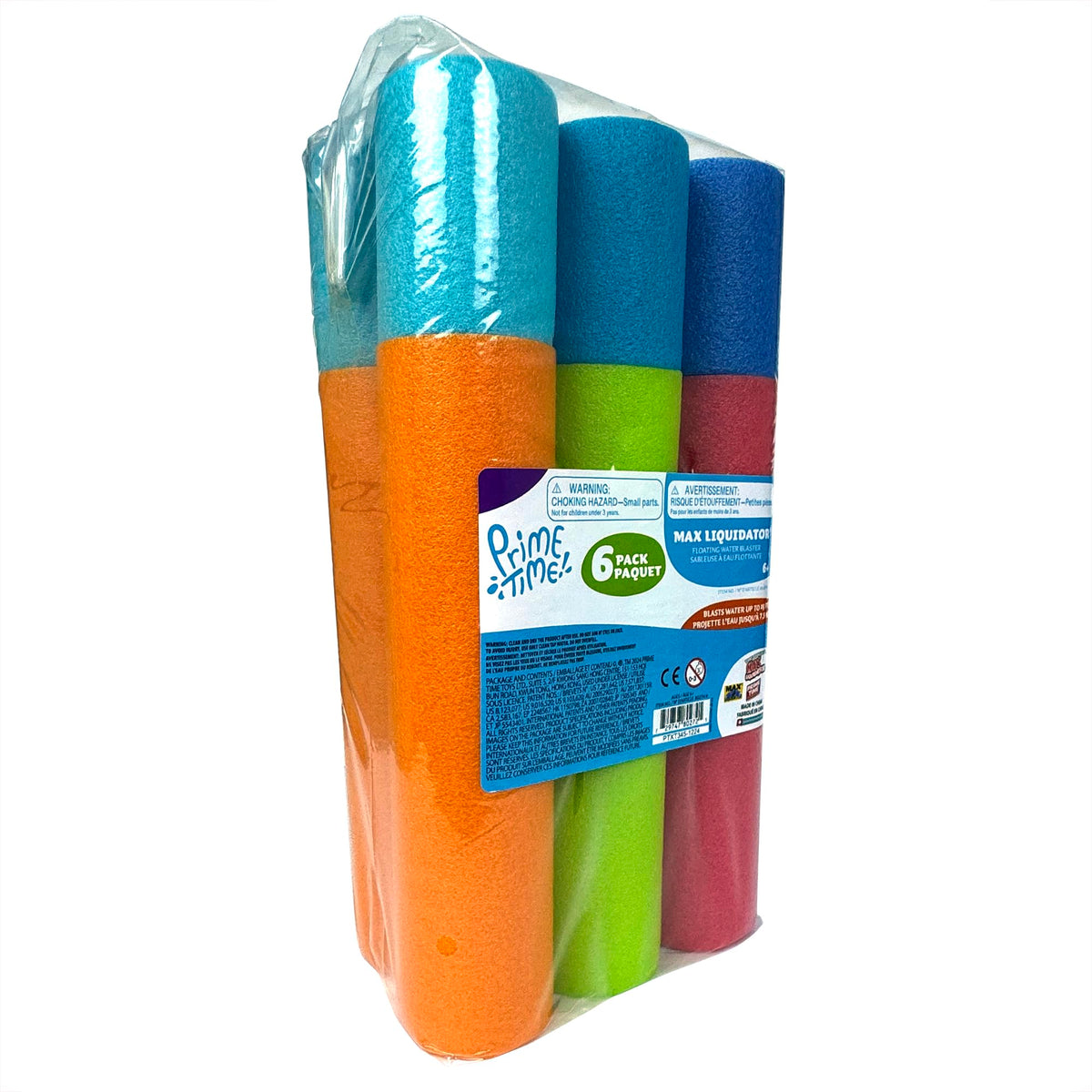 Max Liquidator Water Blaster Set, 6 Pack