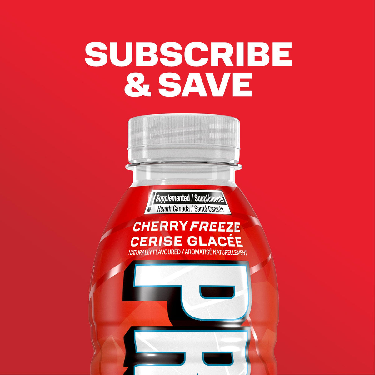PRIME Hydration Cherry Freeze Sports Drink, 12 x 500 mL