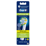 Oral-B FlossAction XFilaments Replacement Brush Heads, White, 5 Count