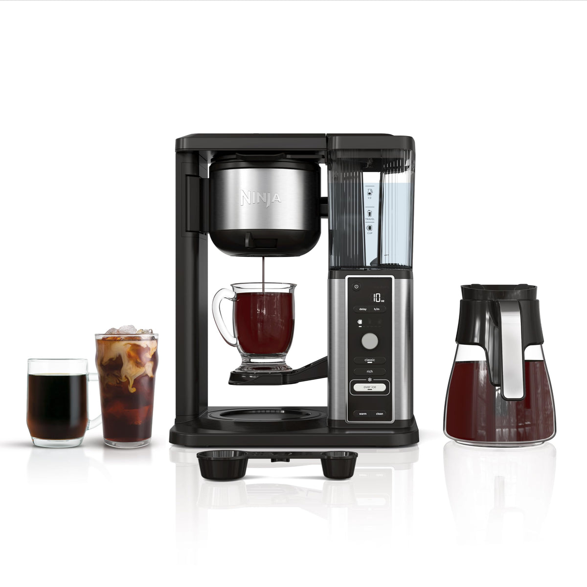 Ninja Hot and Iced Coffee Maker with Rapid Cold Brew, CM360C