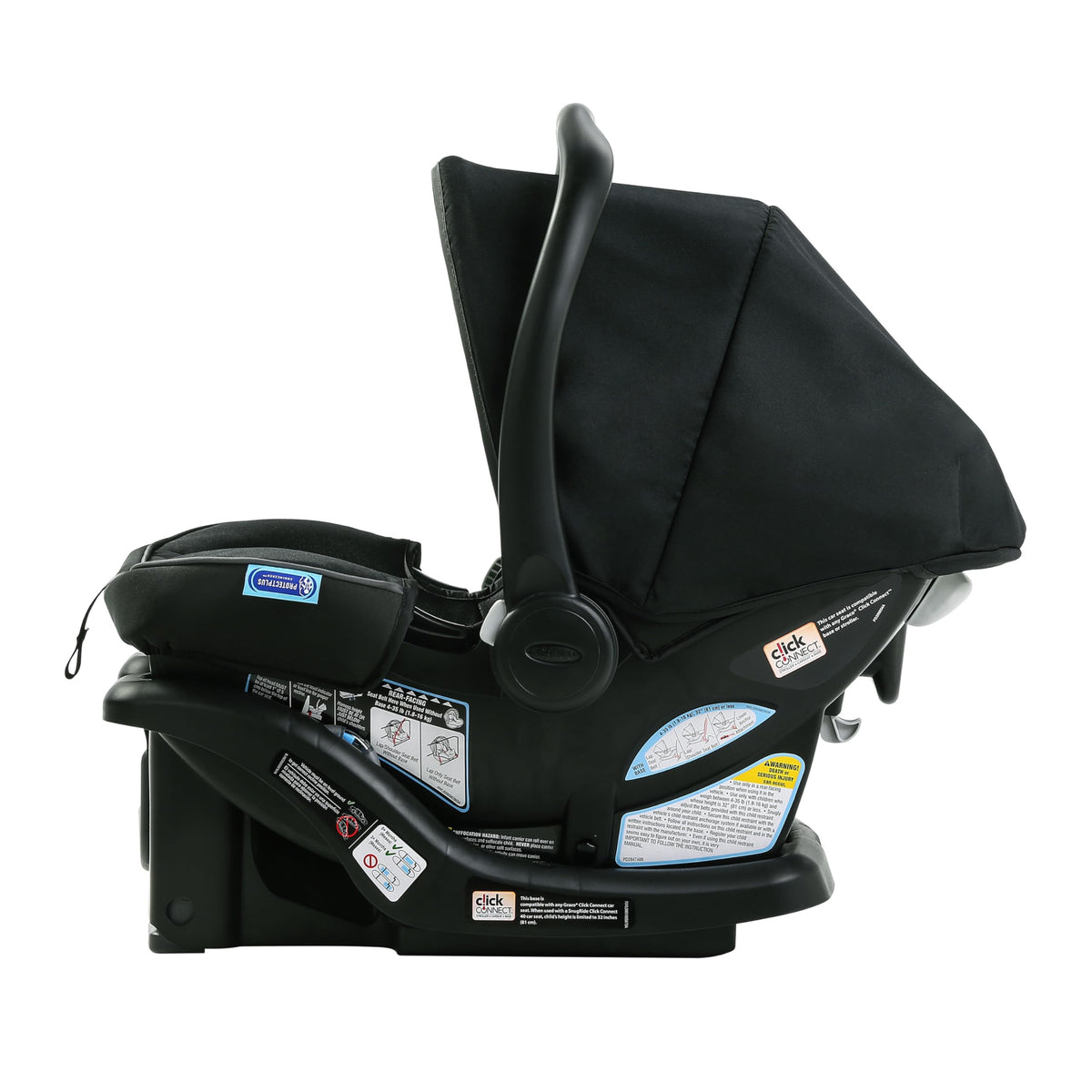 Graco SnugRide 35 Lite LX Infant Car Seat, Gotham