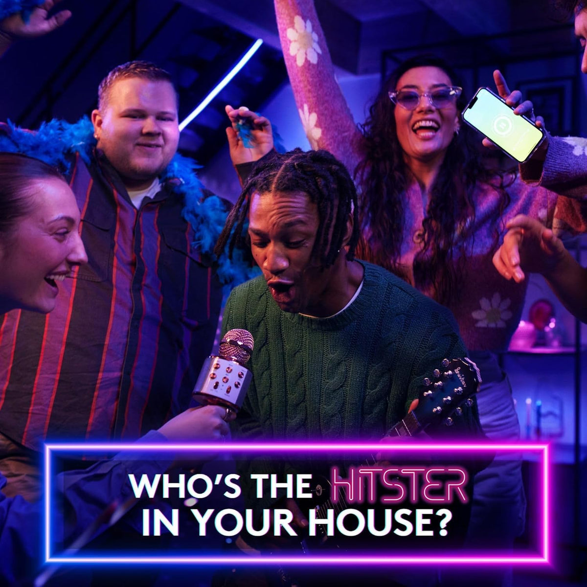 Hitster Music Trivia Party Game, All-Time Playlist, 2-10 Players