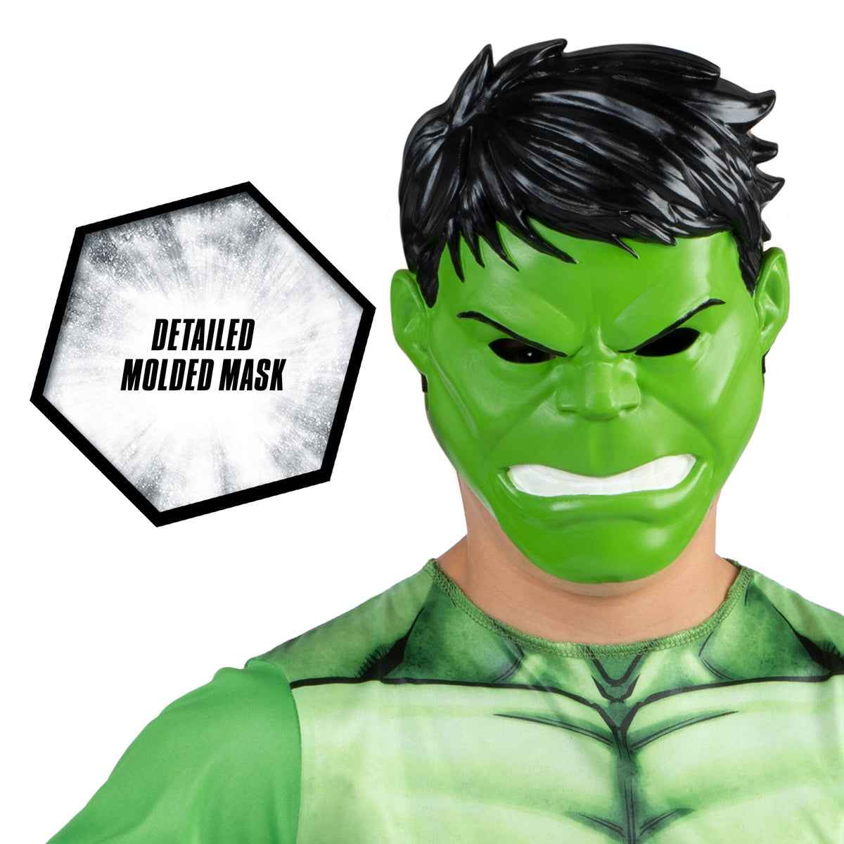 Marvel Hulk Official Youth Halloween Costume