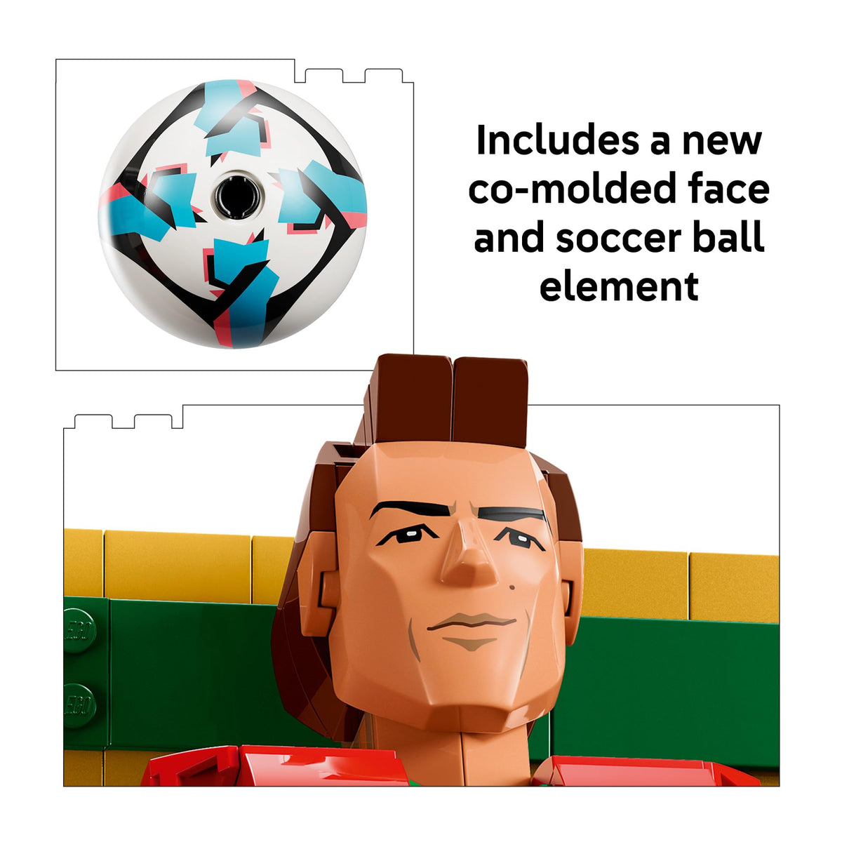 LEGO Editions Cristiano Ronaldo Soccer Legend Building Set (43016)