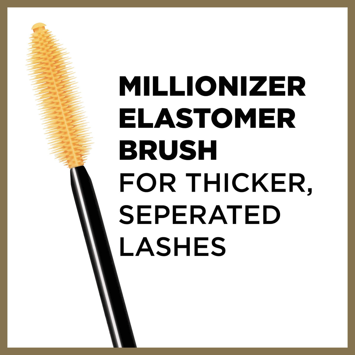 L'Oréal Paris Million Lashes Mascara, Blackest Black, 0.3 fl oz