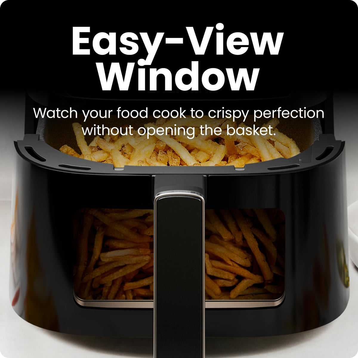 Chefman Air Fryer with Hi-Fry Technology, 4 QT, Black