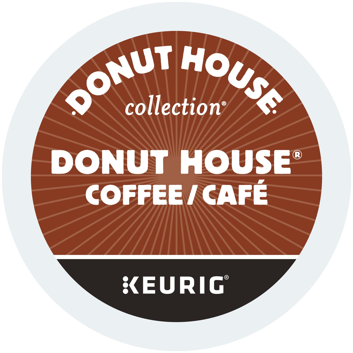 Donut House Collection Light Roast K-Cup Pods, 30 Count