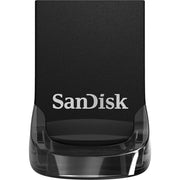 SanDisk 128GB Ultra Fit USB 3.2 Gen 1 Flash Drive, Black, SDCZ430-128G