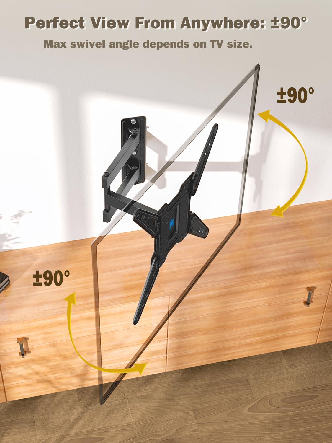 Mounting Dream MD2413-MX Full Motion TV Wall Mount, 26-55"