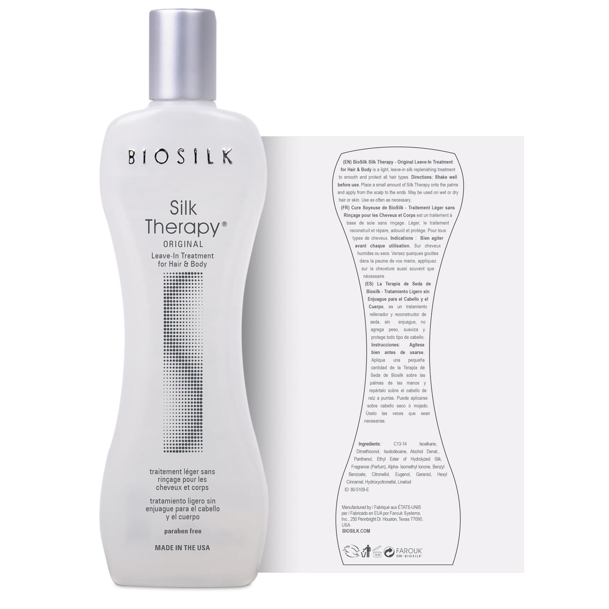Biosilk Silk Therapy Original, 2.26 Fl Oz