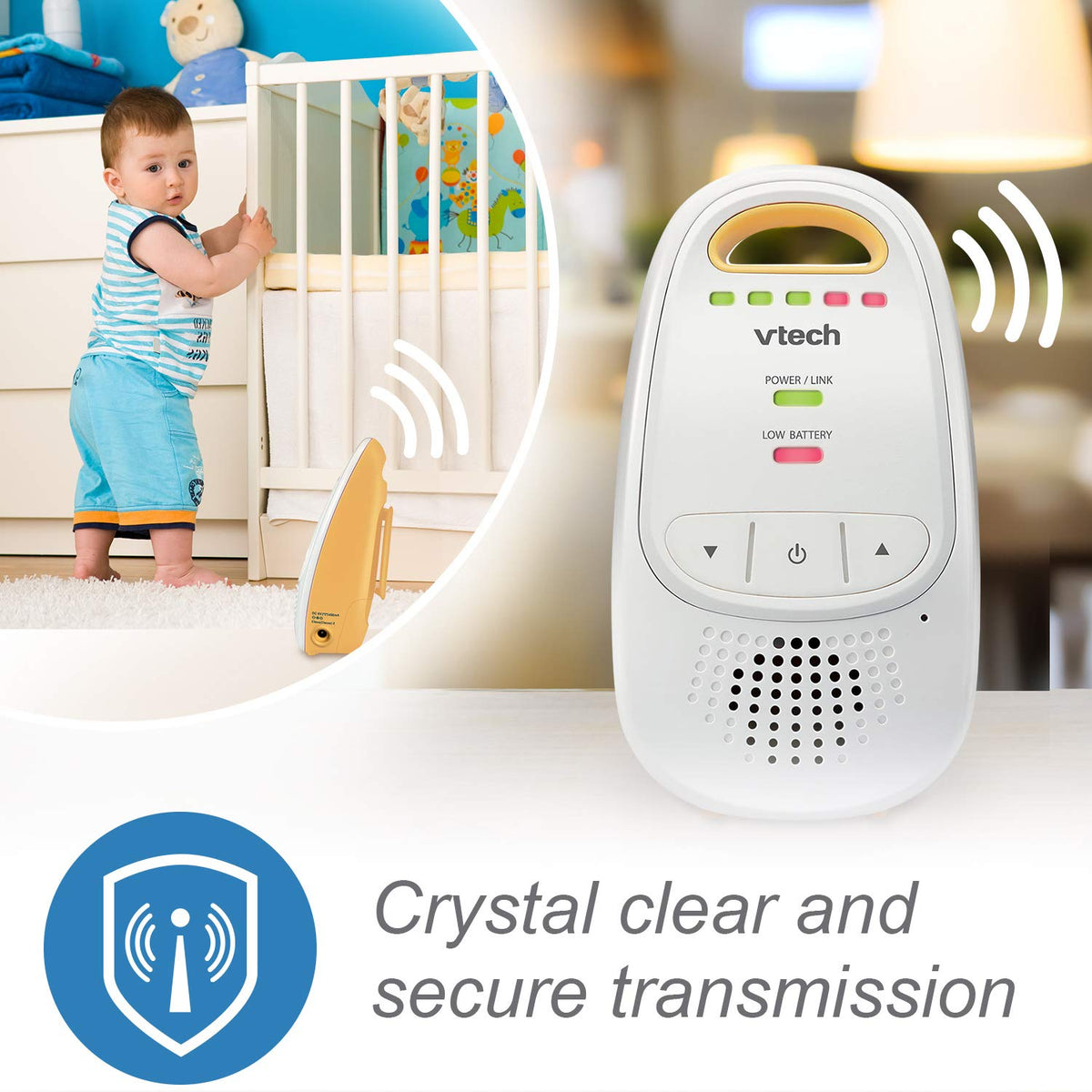 VTech DM111 Safe and Sound Digital Audio Baby Monitor