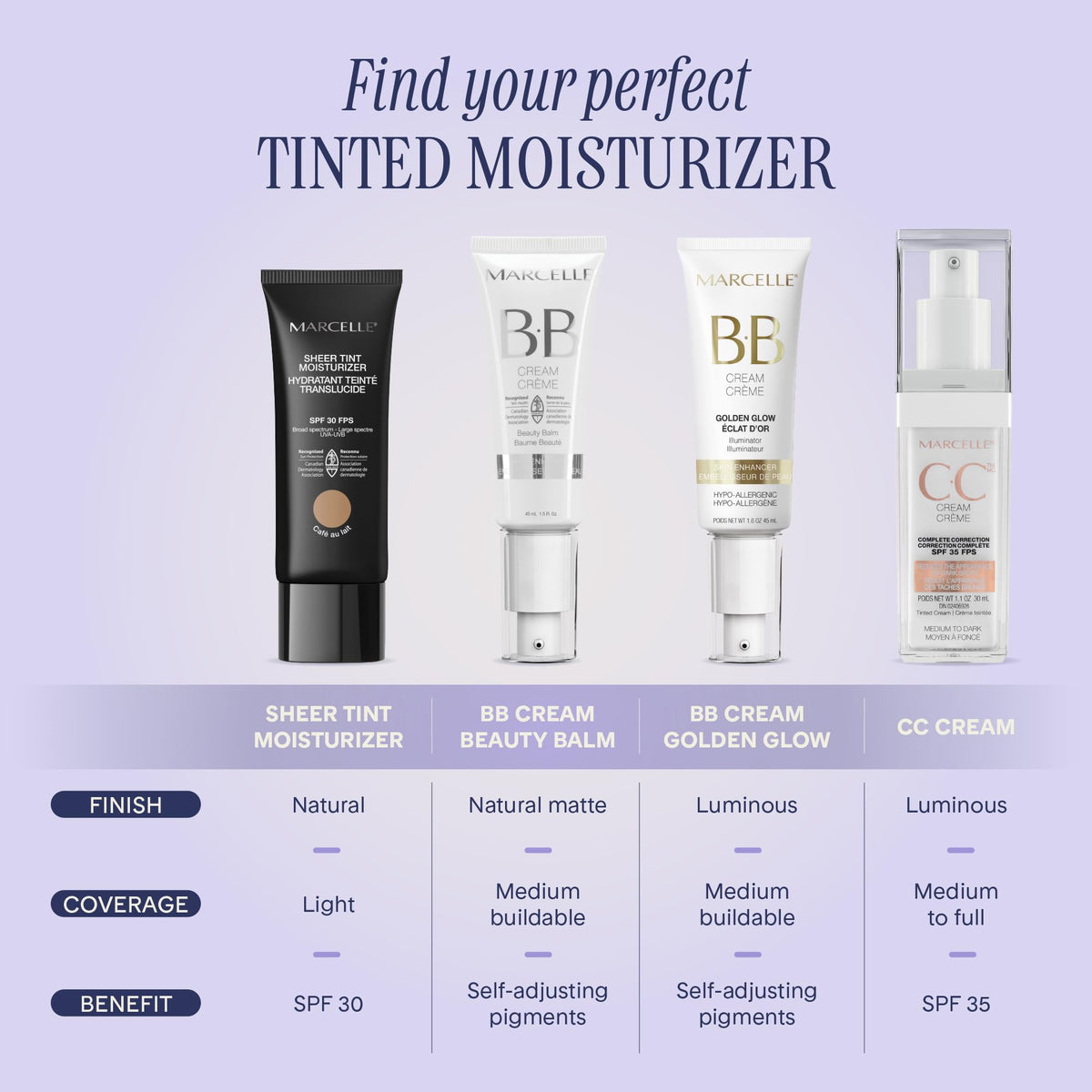 Marcelle BB Cream, Golden Glow, Universal Shade, 45mL