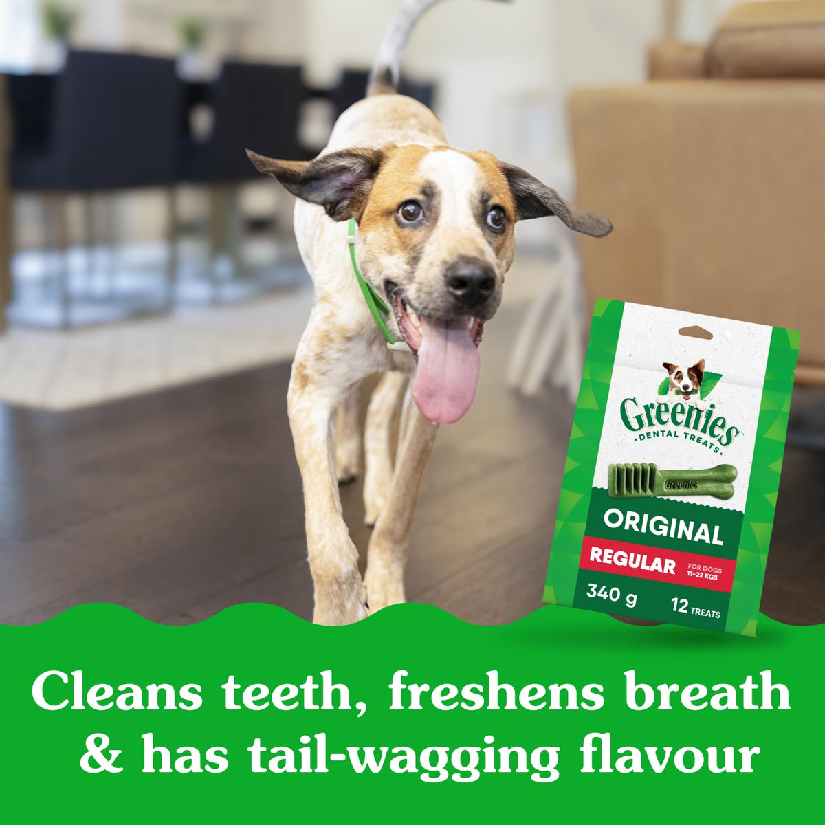 GREENIES Original Regular Dog Dental Treats, 36 oz (36 Count)
