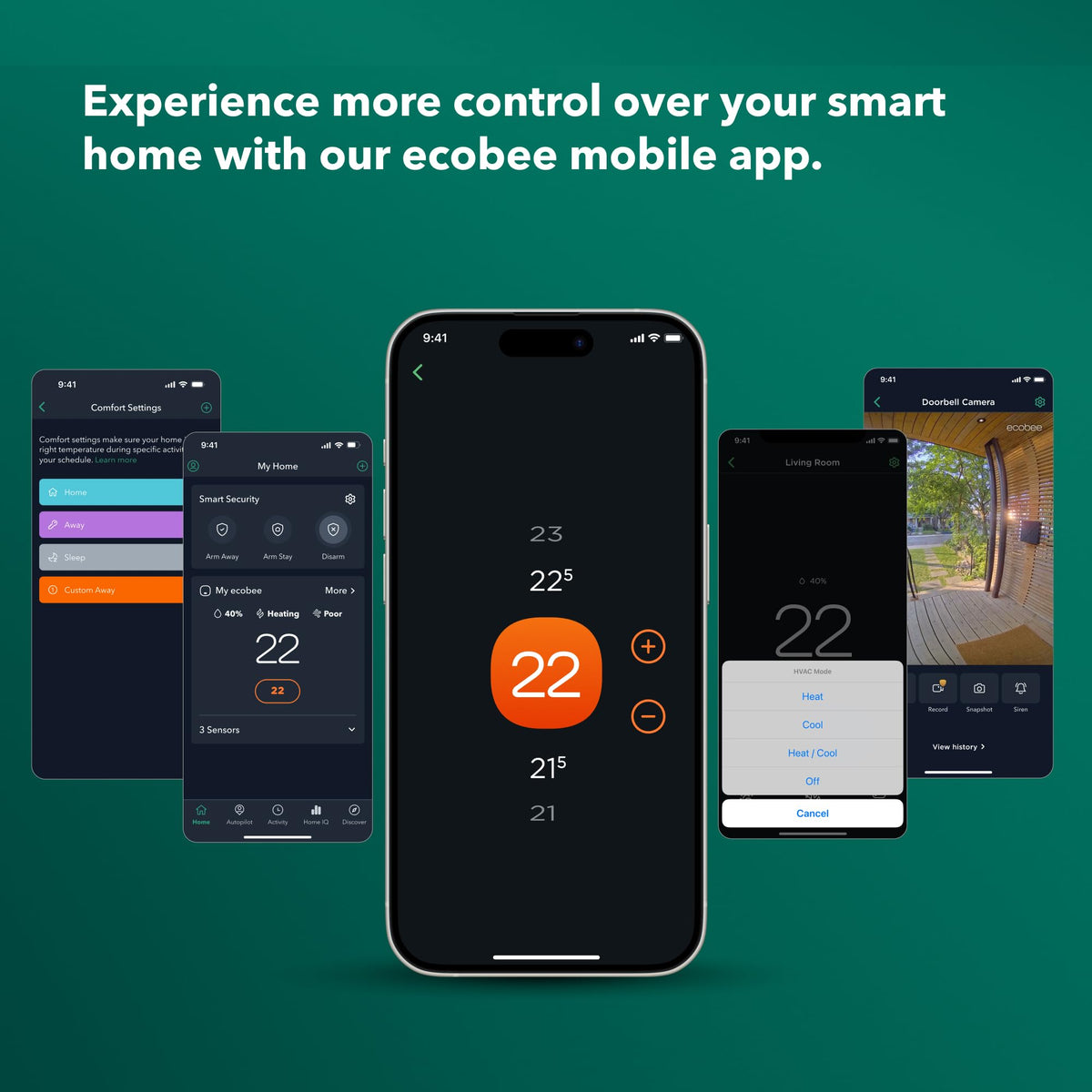 ecobee Smart Thermostat Premium with Smart Sensor