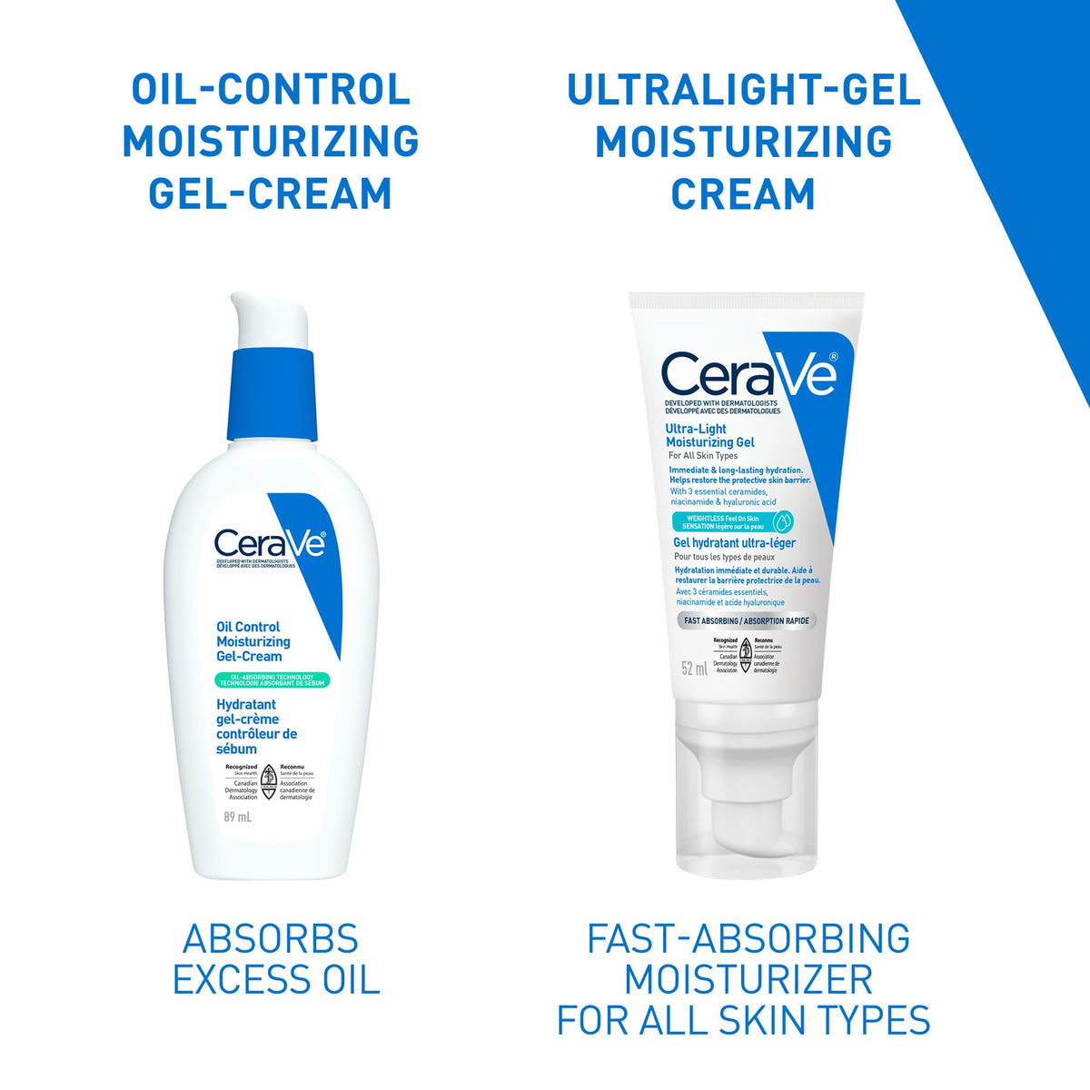 CeraVe Oil Control Moisturizing Gel-Cream, 89 mL
