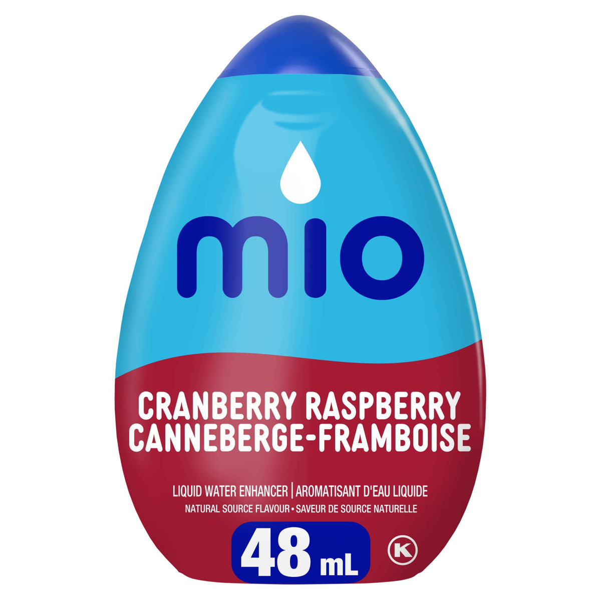 Mio Cranberry Raspberry Liquid Water Enhancer, 48 mL, Pack of 12