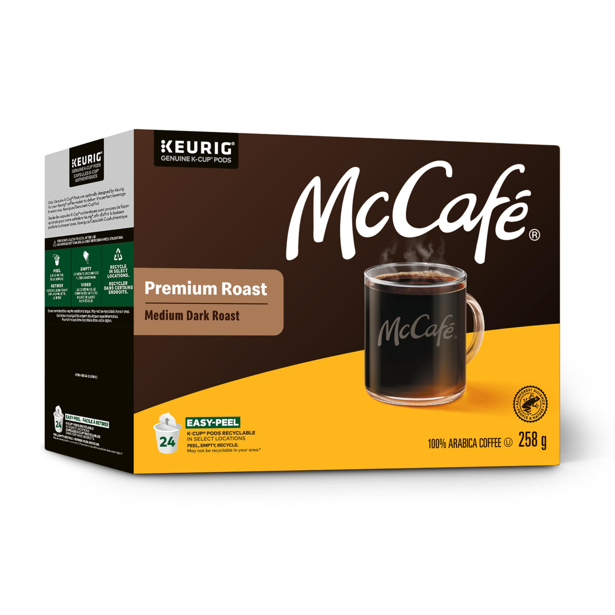 McCafé Premium Roast Medium Dark K-Cup Coffee Pods, 24 Count