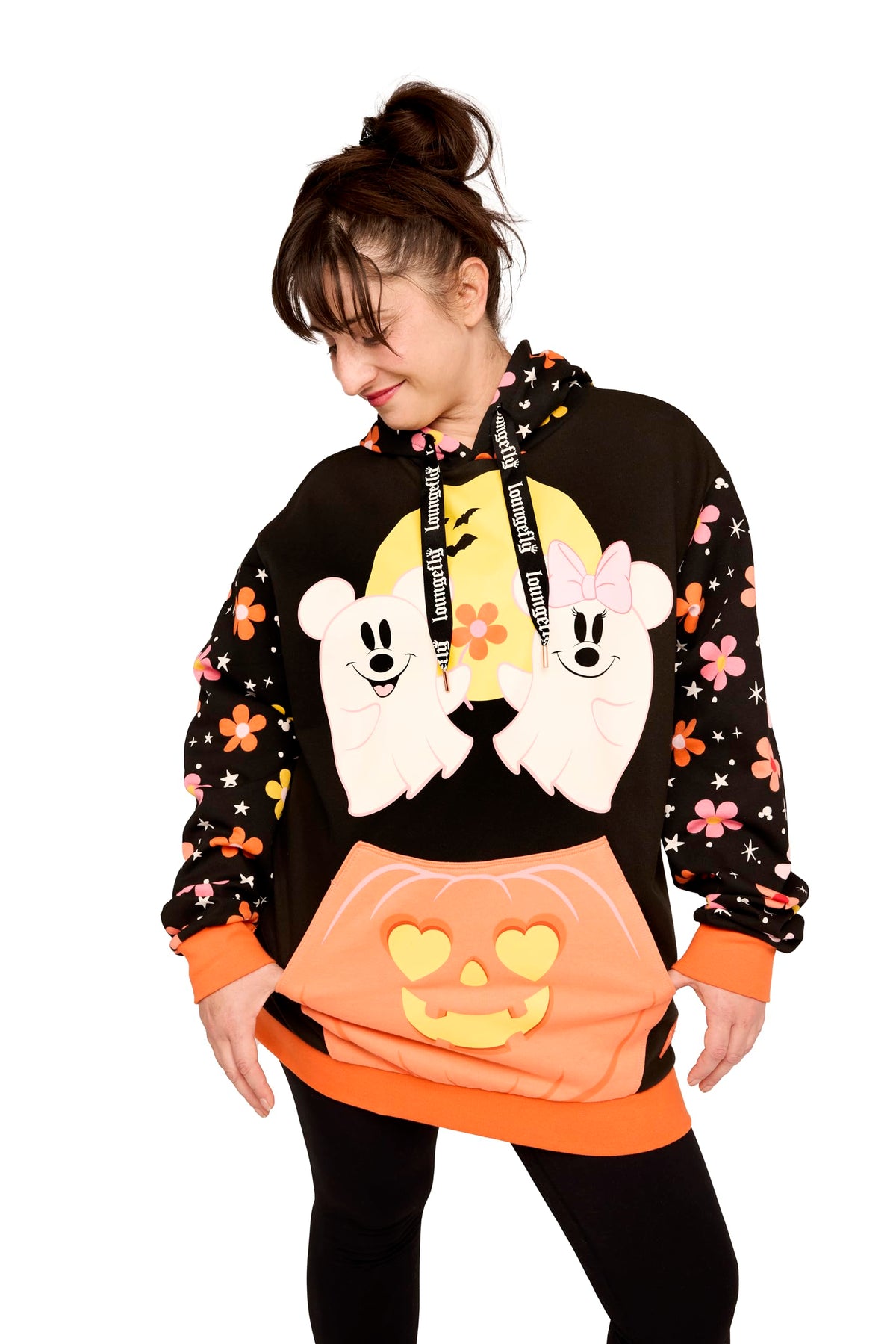 Loungefly Disney Mickey and Friends Hooded Sweatshirt, XL