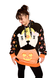 Loungefly Disney Mickey and Friends Hooded Sweatshirt, XL