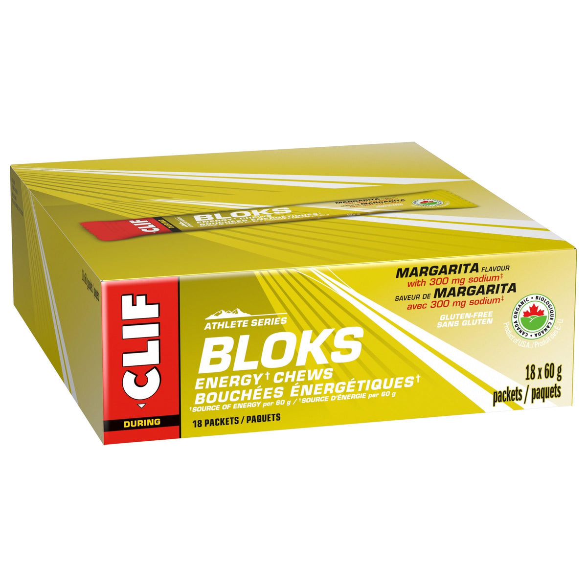 Clif Bloks Energy Chews, Margarita, Organic, 60g, 18 Pack
