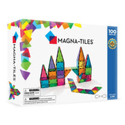 Magna-Tiles Clear Colors 100 Piece Set, 04300
