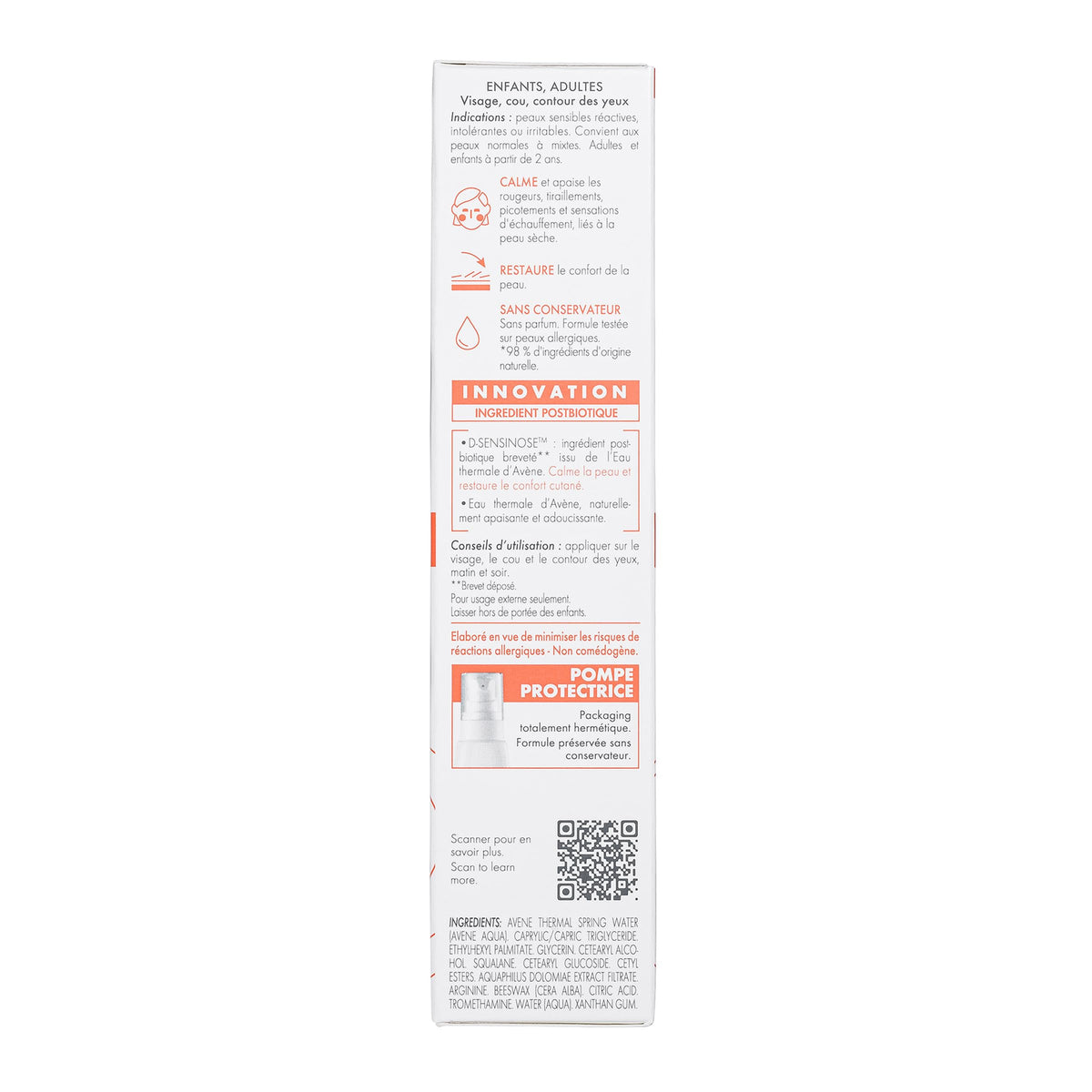 Avène Tolerance Control Soothing Skin Recovery Cream, 40 mL