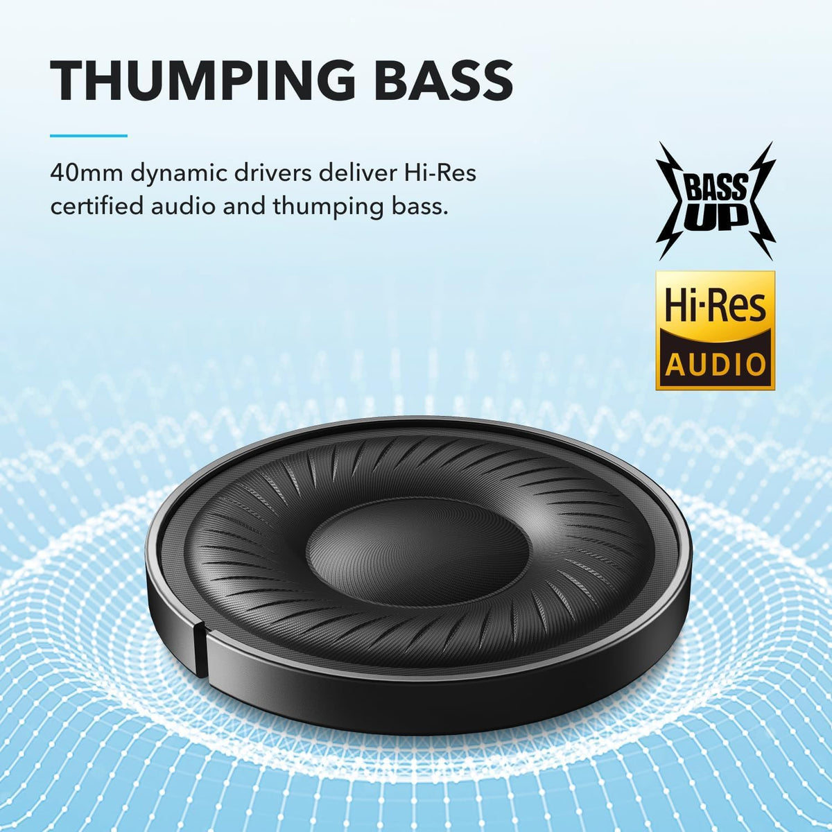 Soundcore by Anker Q20i Hybrid Noise Cancelling Headphones