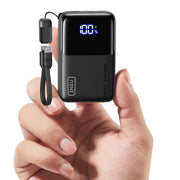 Iniu Mini Power Bank, 10000mAh, 45W Fast Charging, USB-C Cable
