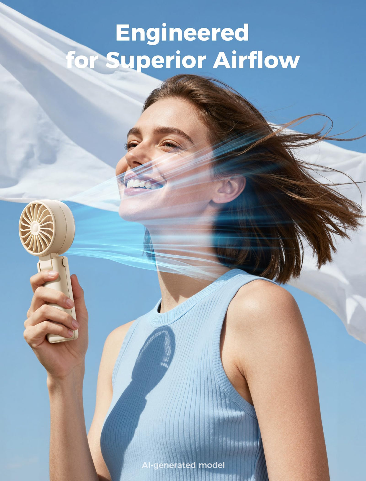 Aecooly Mighty Portable Hand Fan