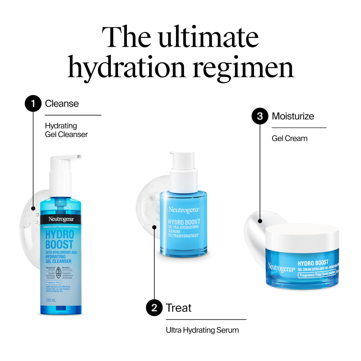 Neutrogena Hydro Boost Fragrance-Free Gel Cream, Extra Dry Skin, 50 ml
