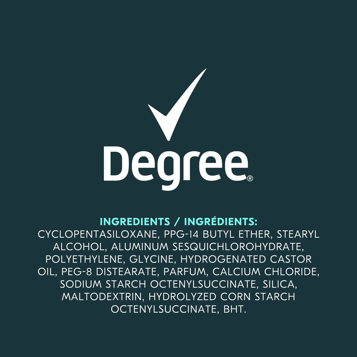 Degree Men UltraClear Antiperspirant Deodorant, Fresh, 76g, Pack of 4