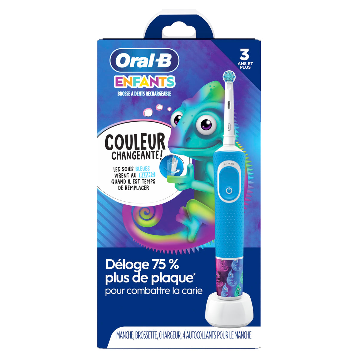 Oral-B Kid's Electric Rechargeable Toothbrush, Ages 3+