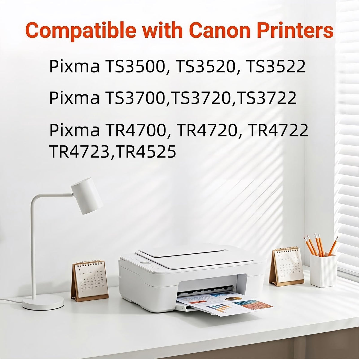 275XL 276XL Ink Cartridges for Canon Pixma, Black & Colour (2 Pack)