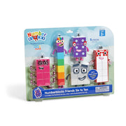 hand2mind Numberblocks Friends Six to Ten Toy Figures