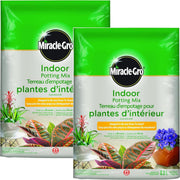 Miracle-Gro Indoor Potting Mix, 8.8L, 2 Pack