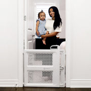 Safety 1st Lift, Lock and Swing Gate, Fits 28-42 in, White
