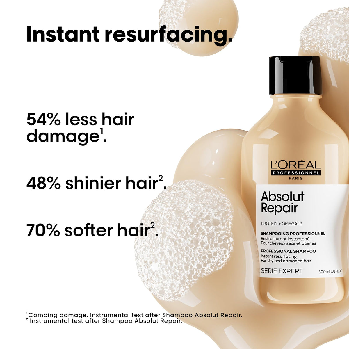 L'Oréal Professionnel Absolut Repair Shampoo for Dry and Damaged Hair